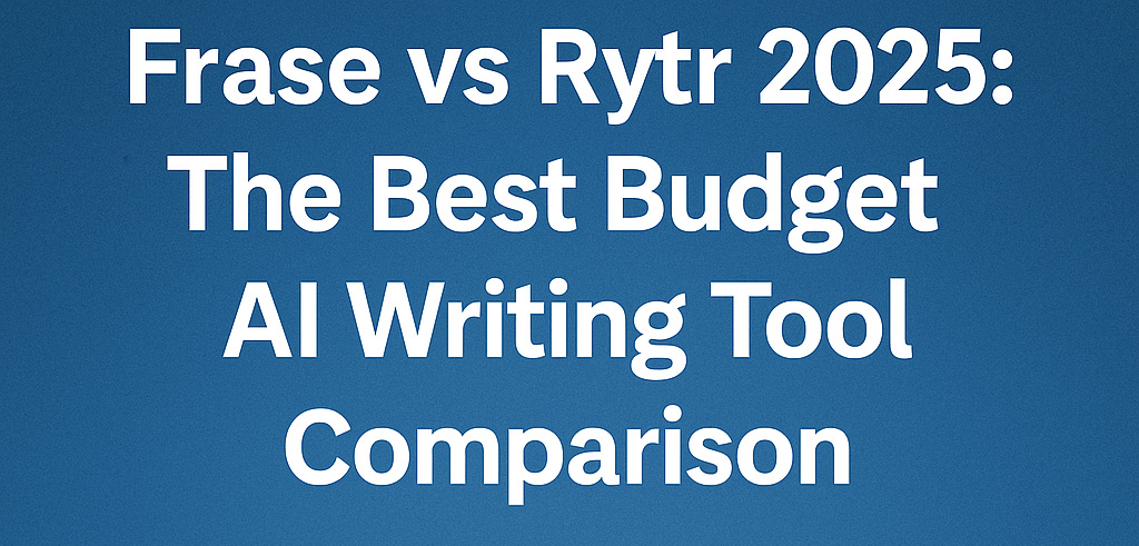 Frase vs Rytr 2025