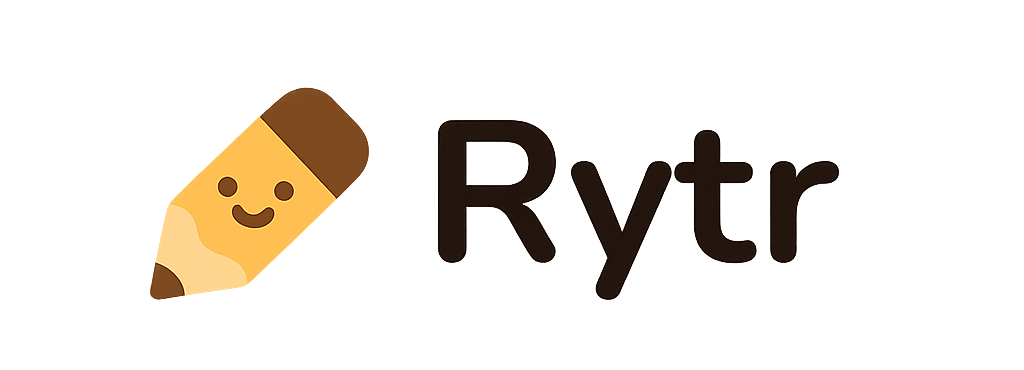 Rytr AI writing assistant with smiling pencil icon